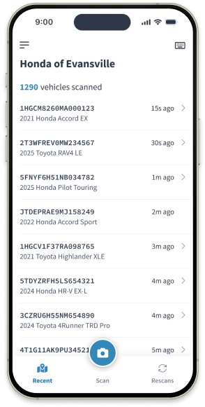 Screenshot of App